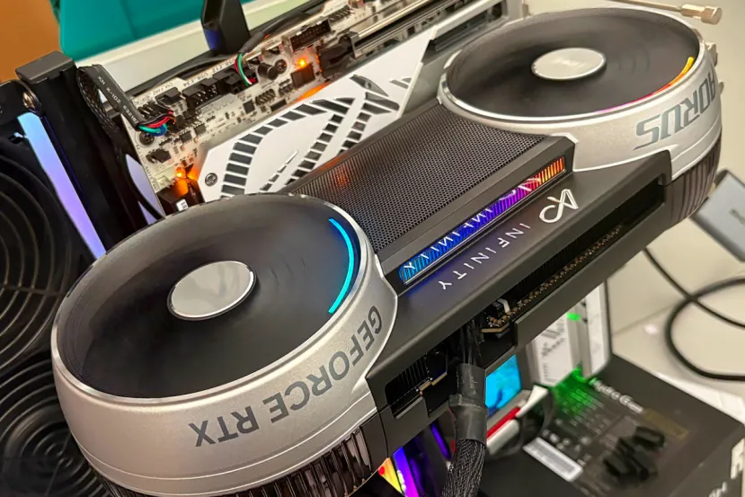 Gigabyte AORUS GeForce RTX 5090 INFINITY 32G Review: Gigabyte celebra su 40 aniversario son su gráfica más rápida y exclusiva