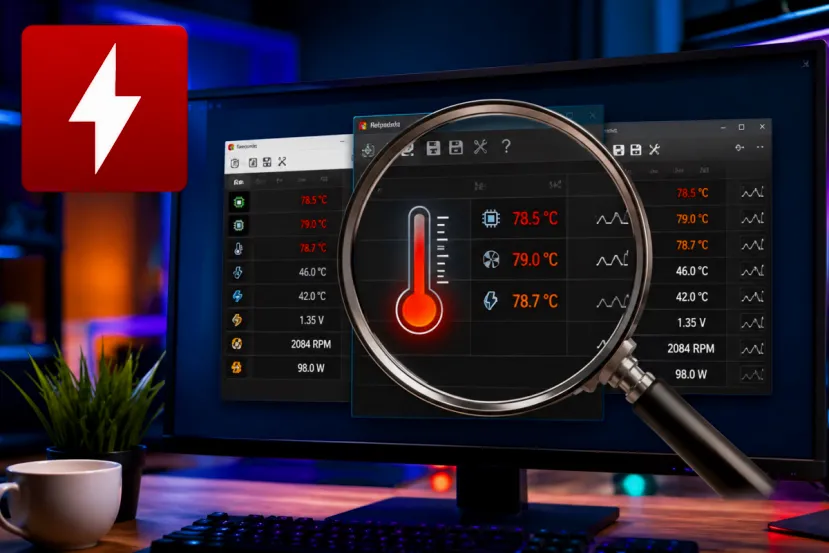 HWMonitor v1.65.1 ya iguala sus lecturas hotspot a las de HWiNFO y AIDA64