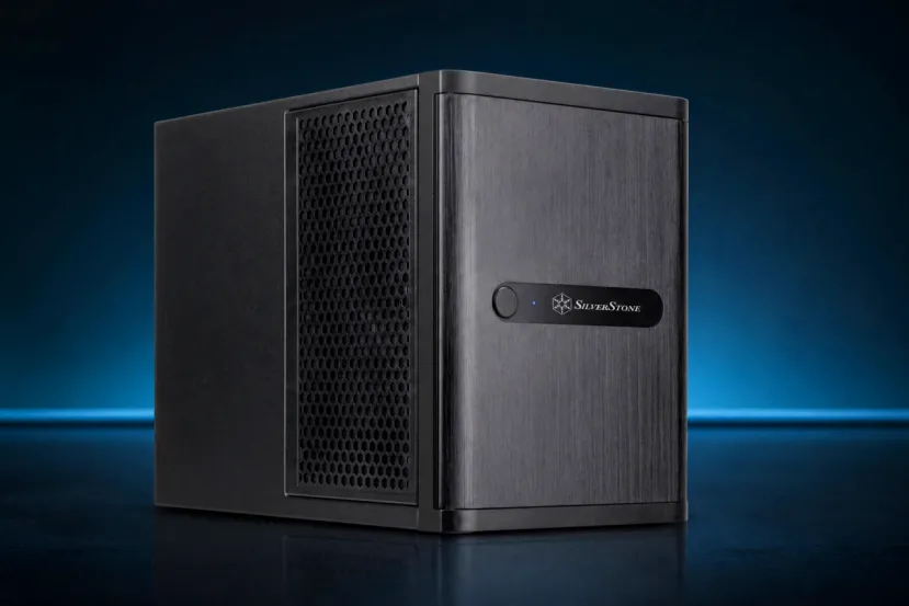El nuevo NAS Mini-ITX de SilverStone soporta tarjetas gráficas de hasta 300 mm y bahías tri-modo NVMe, SAS y SATA