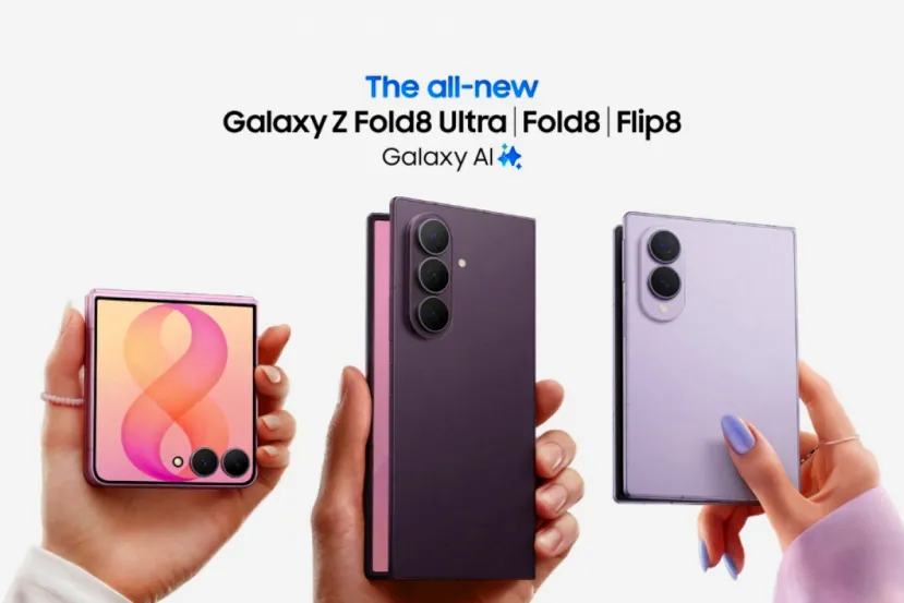 Samsung presenta los Galaxy Z Fold8 Ultra, Galaxy Z Fold8 y Galaxy Z Flip8: nuevos plegables con Android 17 y más funciones de IA