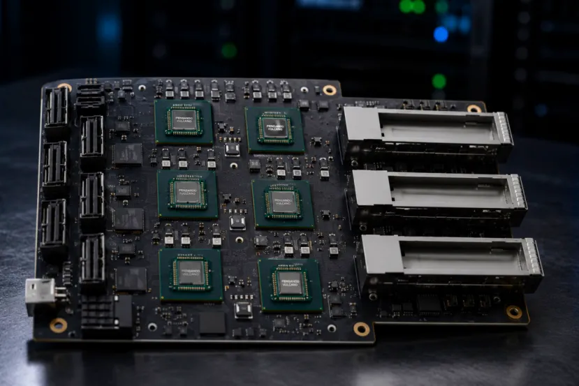 La nueva NIC Vulcano de AMD Pensando alcanza 2,4 Tbps de ancho de banda por GPU