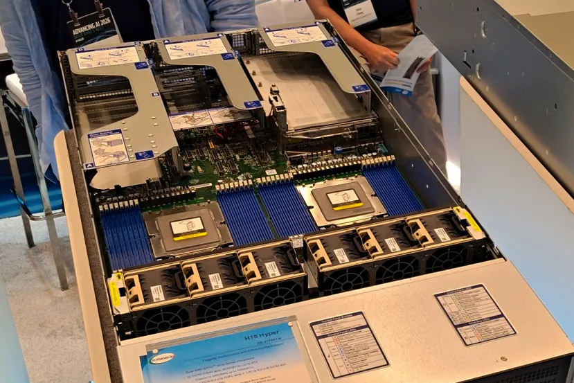 Supermicro apuesta por AMD EPYC 9006 en sus servidores para IA, HPC con hasta 8 TB de RAM