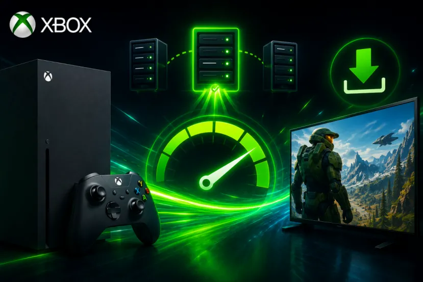 Xbox acelera las descargas de tus juegos con un nuevo cliente que elige automáticamente el servidor más rápido