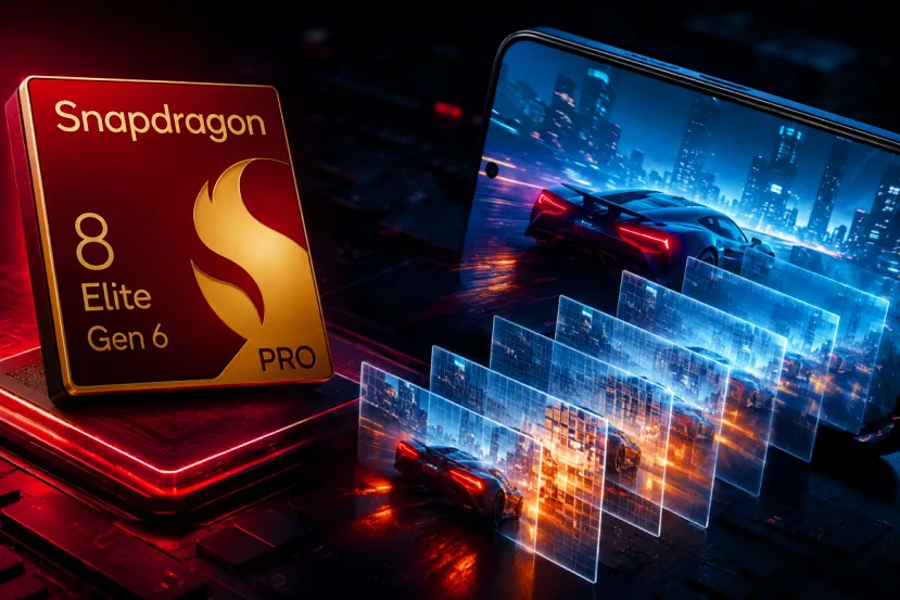 El Snapdragon 8 Elite Gen 6 Pro contará con hardware para generación de fotogramas por IA gracias a la GPU Adreno 850