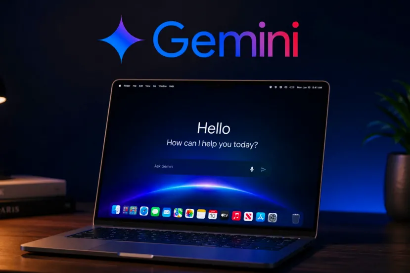 Gemini ya escucha lo que dices y lo que hay en pantalla con solo mantener pulsada la tecla fn en Mac