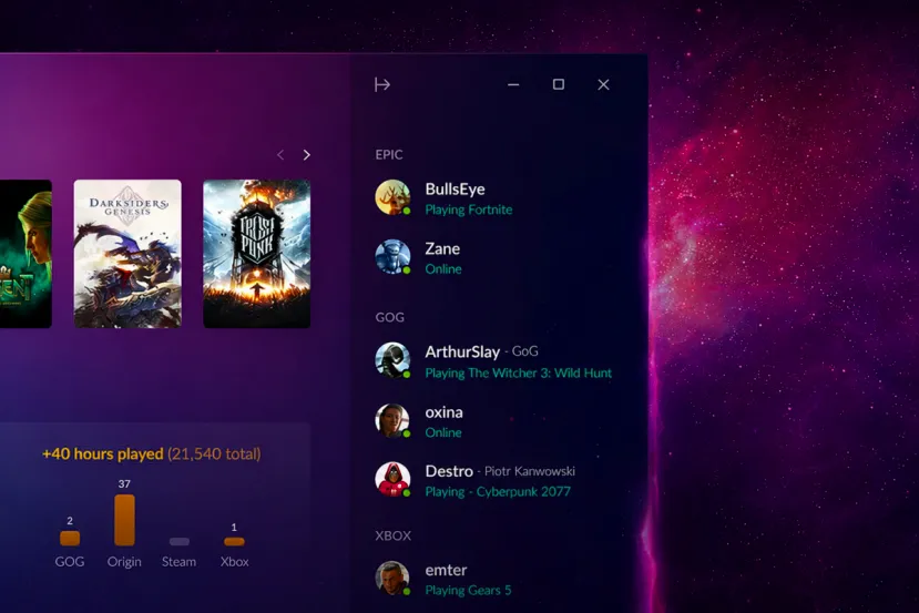 GOG Galaxy sigue trabajando en su cliente para Linux, pero sin fecha de lanzamiento a la vista