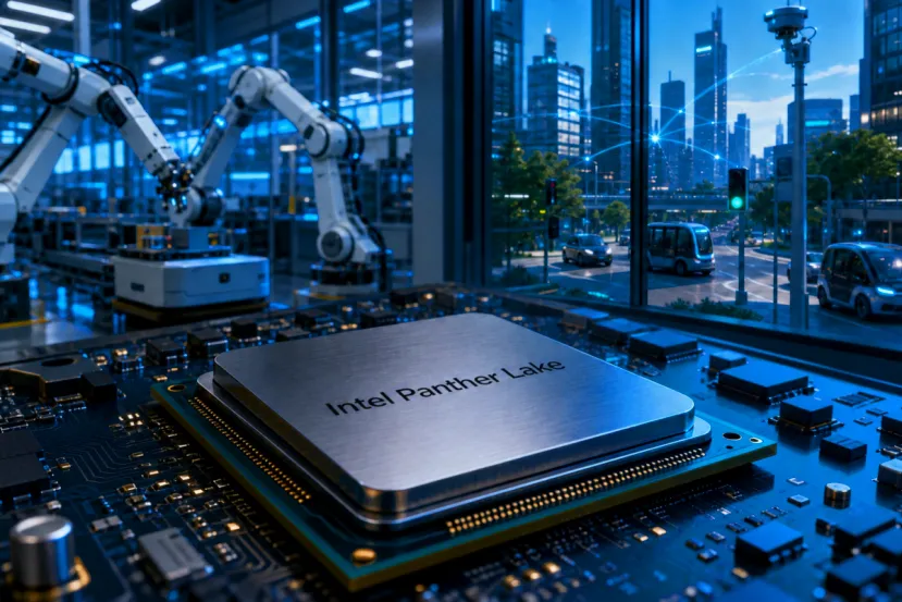 Intel amplía Panther Lake con cinco chips industriales para robótica y ciudades inteligentes