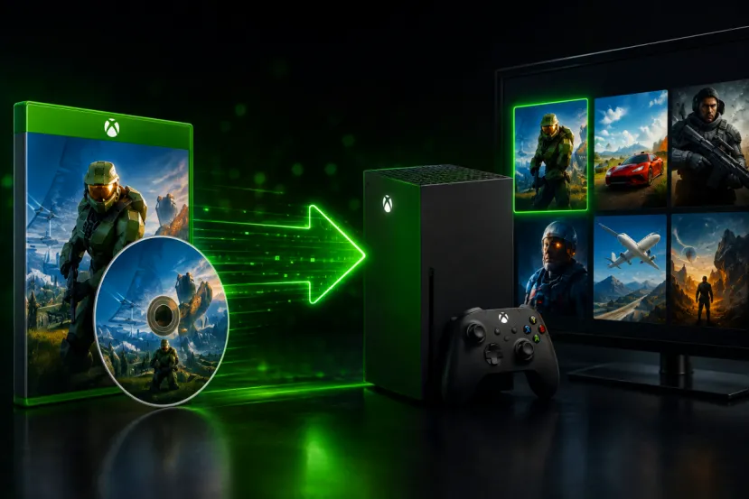 Xbox Disc to Digital llegará durante este mes de agosto, y los juegos de Xbox 360 a partir del 2027