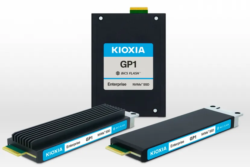 KIOXIA muestra en el FMS sus nuevos SSD GP1 PCIe 6.0 para ampliar la memoria de sistemas de IA