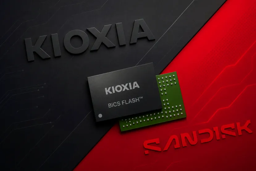 Kioxia y SanDisk superan los 37 Gb por milímetro cuadrado con su nueva memoria QLC NAND de 4,8 Gbps