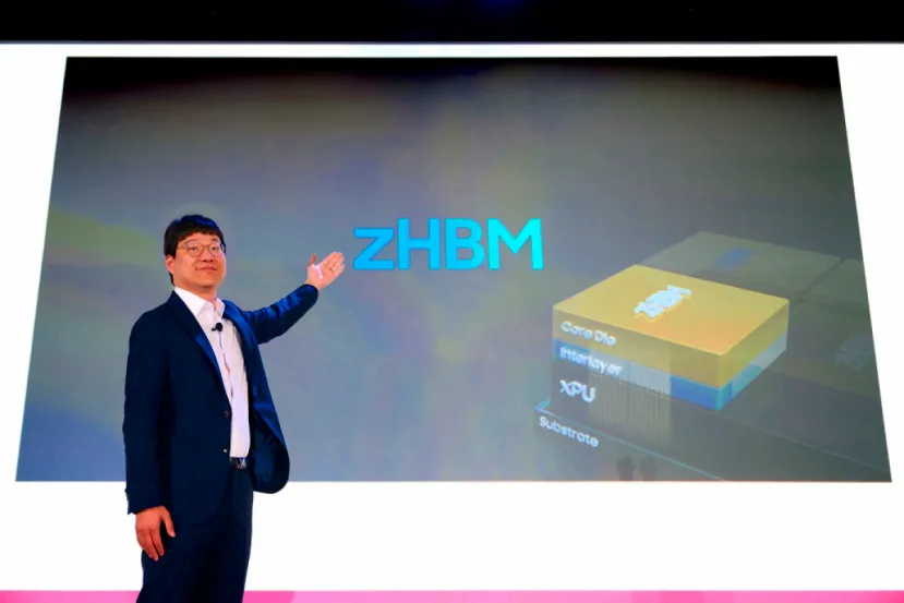 Samsung muestra su memoria zHBM con apilamiento vertical y 8 veces más rendimiento que HBM5