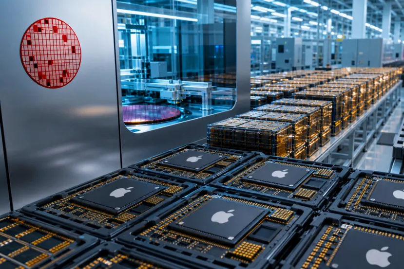 TSMC acumula 1.000 millones de dólares en chips de Apple mientras espera la memoria DRAM para completarlos