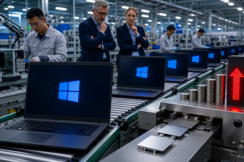 Microsoft sube el precio de las licencias de Windows a los fabricantes de PC entre un 7% y un 10%