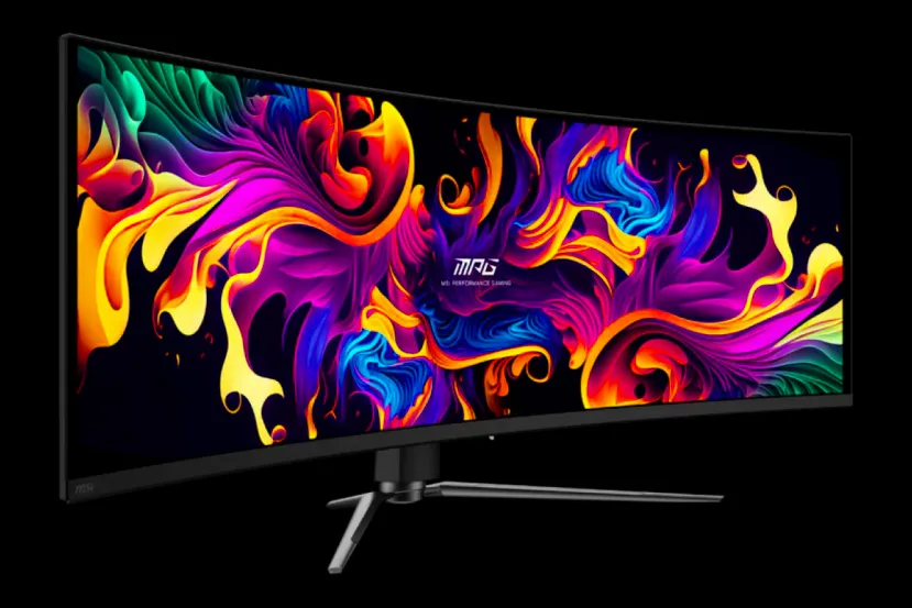 El monitor QD-OLED MSI MPG 491CQPX de 49 pulgadas cae hasta los 764 euros desde la tienda de MSI