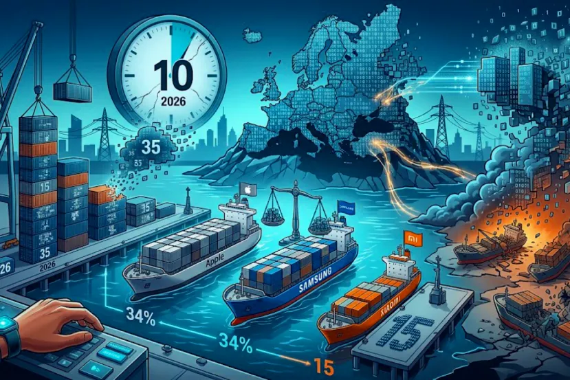 Los envíos de smartphones en Europa caen un 10 % y registran su peor segundo trimestre desde 2023