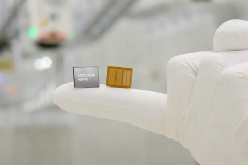 Samsung ya consigue 16 Gbps por pin en sus HBM4E para poder competir con SK Hynix