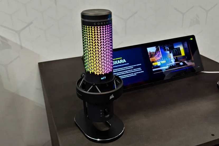Corsair muestra el VOXARA, su micrófono USB con grabación a 32 bits y 192 kHz