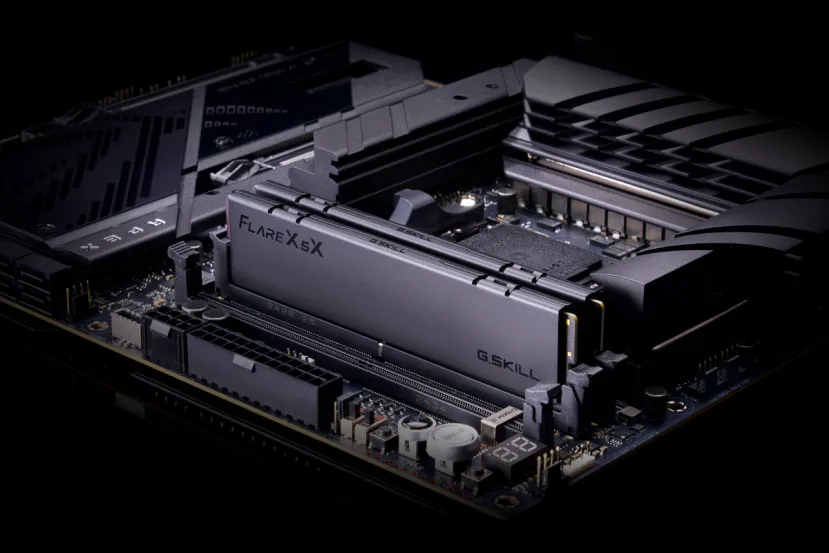 G.Skill presenta sus nuevas memorias DDR5 AMD EXPO-ULL Flare X5X con 6.000 MT/s y latencia CL36