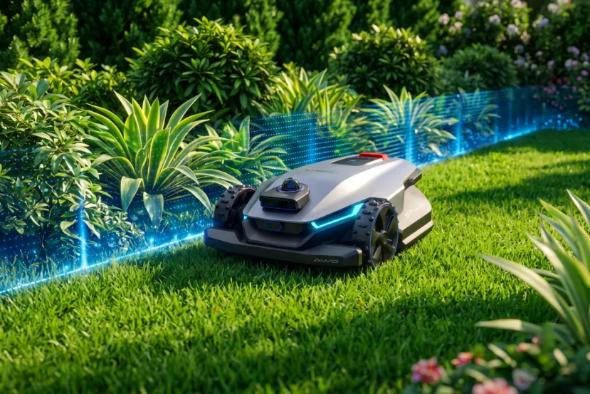 Sunseeker presenta 5 robots cortacésped con LiDAR y MapOS para gestionar el jardín con ayuda de la IA