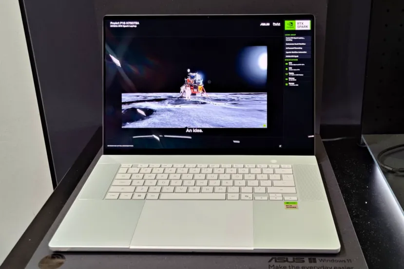 Hemos visto los ASUS ProArt P14 y P16 con RTX Spark a 80 W en IFA 2026