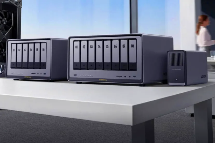 Los nuevos NAS profesionales de Ugreen se llaman DXP6800 Ultra y DXP8800 Ultra y vienen con chips Intel Core y doble puerto 10GbE