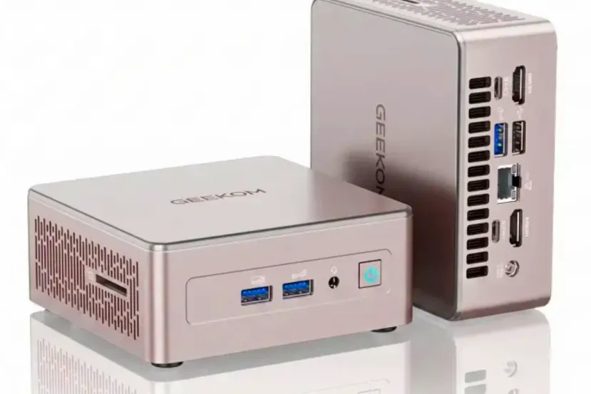 El mini PC GEEKOM A5 2027 Edition llega con hasta 64 GB de RAM y 7 TB de SSD