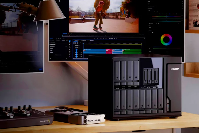 Así son los nuevos NAS TVS-hx77AX de QNAL: AMD Ryzen 7000, soporte de 192 GB DDR5 y protocolo NFS sobre RDMA