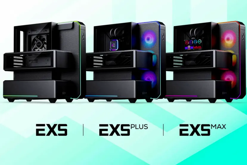 Phanteks lanza las cajas EX5 desde 109,90 euros con arquitectura por cámaras y refrigeración líquida con los tubos ocultos