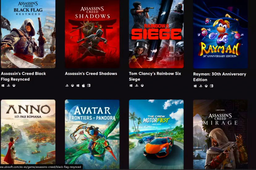 Ubisoft se suma al programa de Xbox Disc to Digital para convertir juegos físicos en licencias digitales