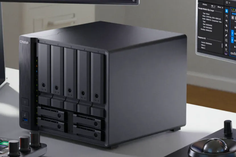 QNAP TS-h966TX: un NAS de 9 bahías con doble Thunderbolt 4, red 10GbE y procesador Intel Core i3