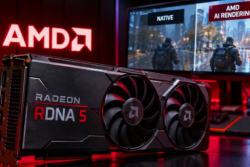 AMD prepararía para RDNA 5 su propia alternativa al renderizado neuronal de DLSS 5
