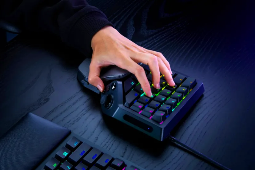El Razer Tartarus V2 Pro reúne 31 controles, stick TMR y Rapid Trigger para jugar con una mano