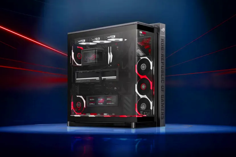 ASUS pone a la venta la ROG Cronox ARGB con espacio para 14 ventiladores y dos radiadores de 360 mm