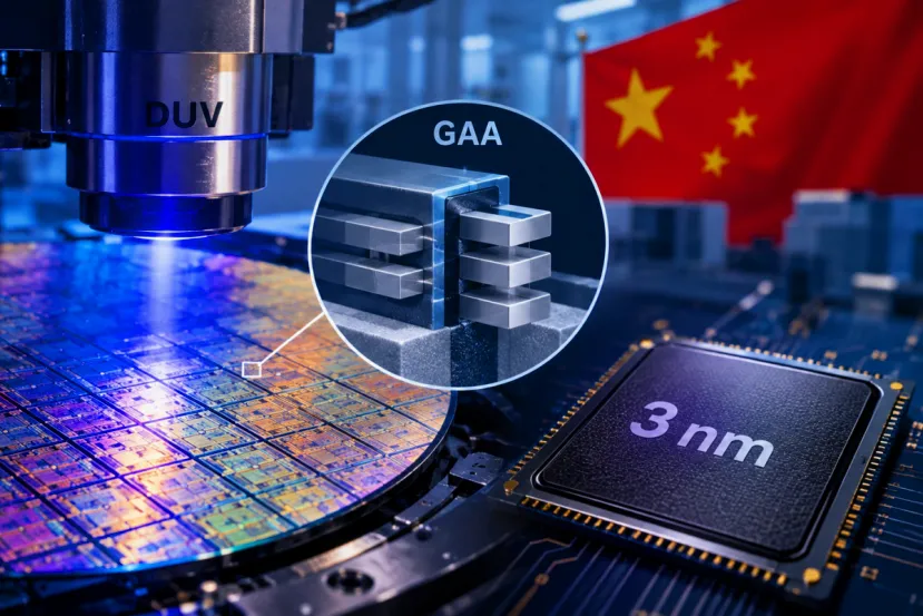China desarrolla transistores GAA con DUV y apunta a un rendimiento equivalente a 3 nm