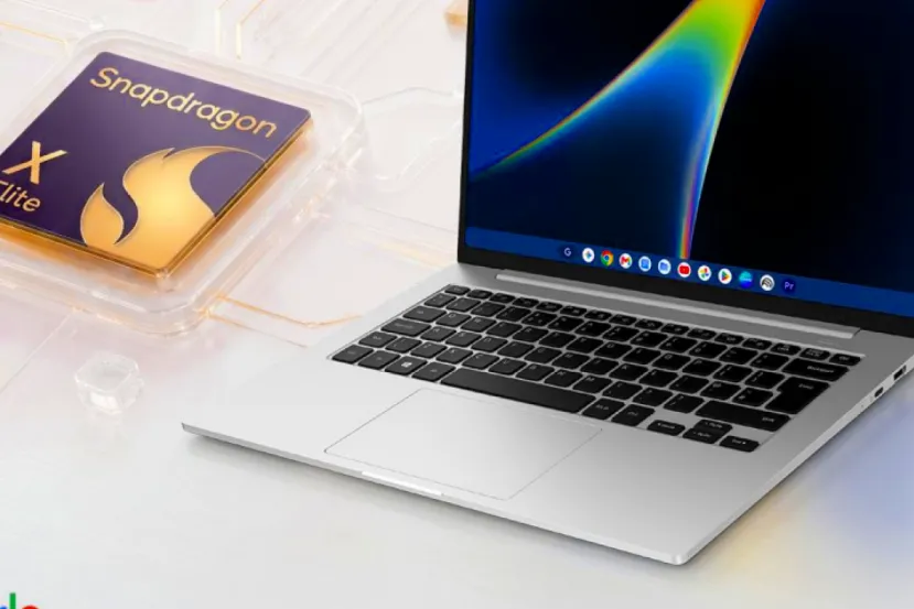Habrá Googlebooks con Snapdragon X Elite de primera generación: 12 núcleos a 4,0 GHz y soporte para 64 GB de RAM