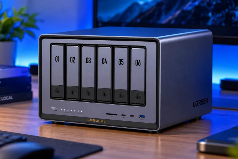 Los UGREEN DXP6800 Ultra y DXP8800 Ultra salen a la venta con doble 10 GbE y Thunderbolt 4
