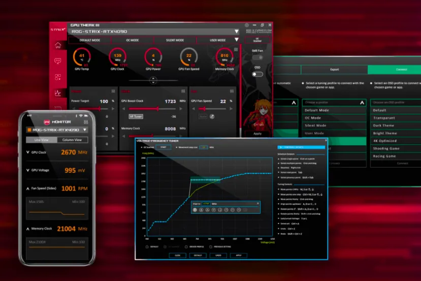 ASUS GPU Tweak III añade apagado automático del PC si detecta sobrecorriente en tu tarjeta gráfica