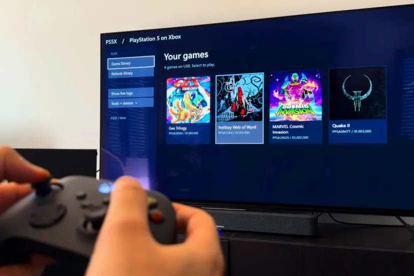 Un nuevo emulador permite ejecutar algunos juegos de PlayStation 5 en la Xbox Series X
