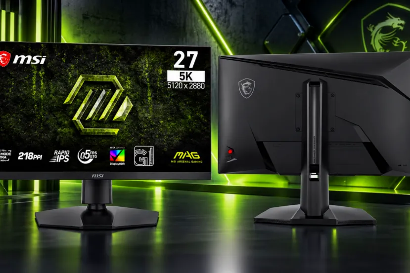 El MSI MAG 271KPD7 combina 5K a 75 Hz y WQHD a 300 Hz en un panel IPS de 27 pulgadas