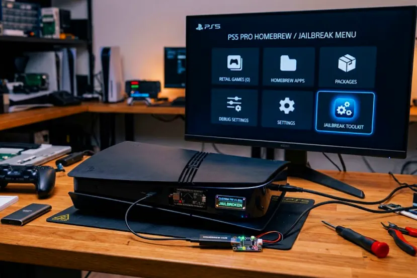 Ya se puede realizar Jailbreak en la PlayStation 5 con firmware hasta el 13.60