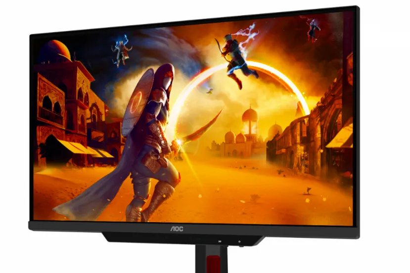 3D sin gafas en el nuevo monitor gaming  AOC el U27G4FD con panel 4K Fast IPS a 180 Hz 