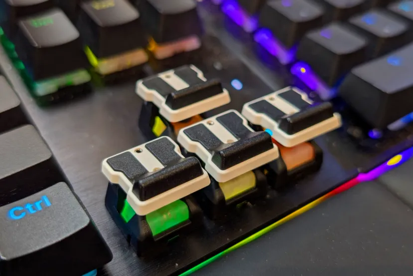 GMK TriggerKey permite ajustar el punto de actuación y recorrido de las teclas WASD en teclados con interruptores de tipo MX