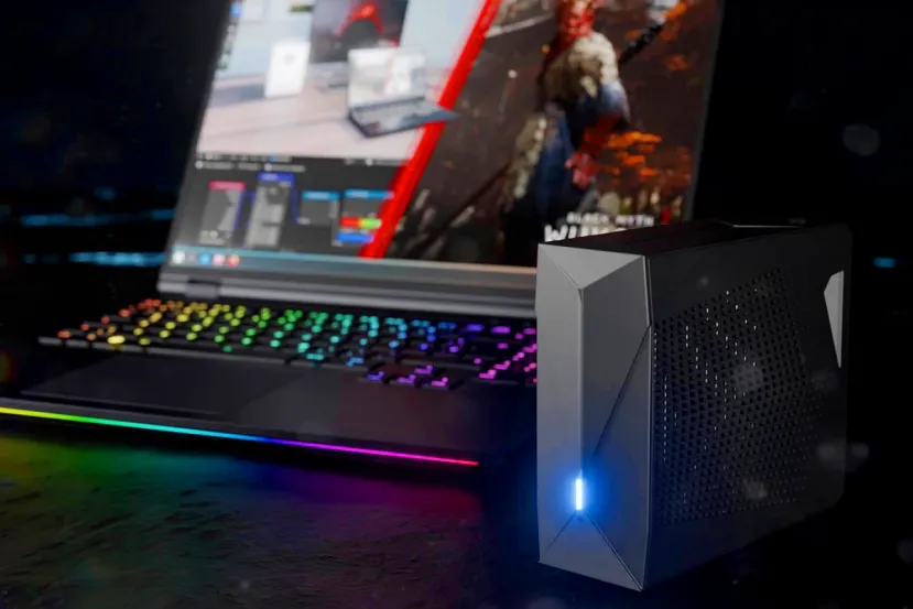 El TUXEDO Stellaris 16 Gen 8 combina una RTX 5090 con refrigeración líquida externa opcional