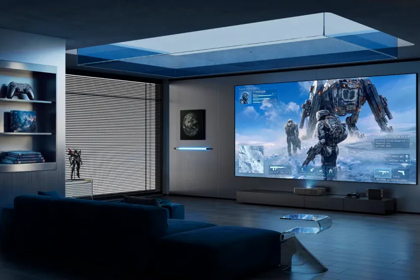 El proyector AWOL LuxVision combina 4K a 120 Hz y desplazamiento óptico