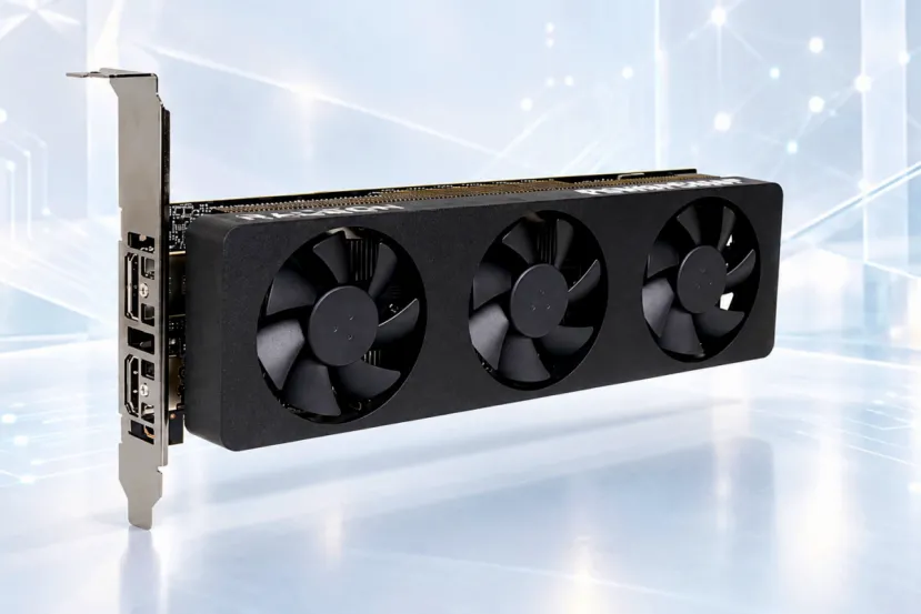Una filtración apunta a una Radeon RX 9050 de PowerColor en formato de perfil bajo