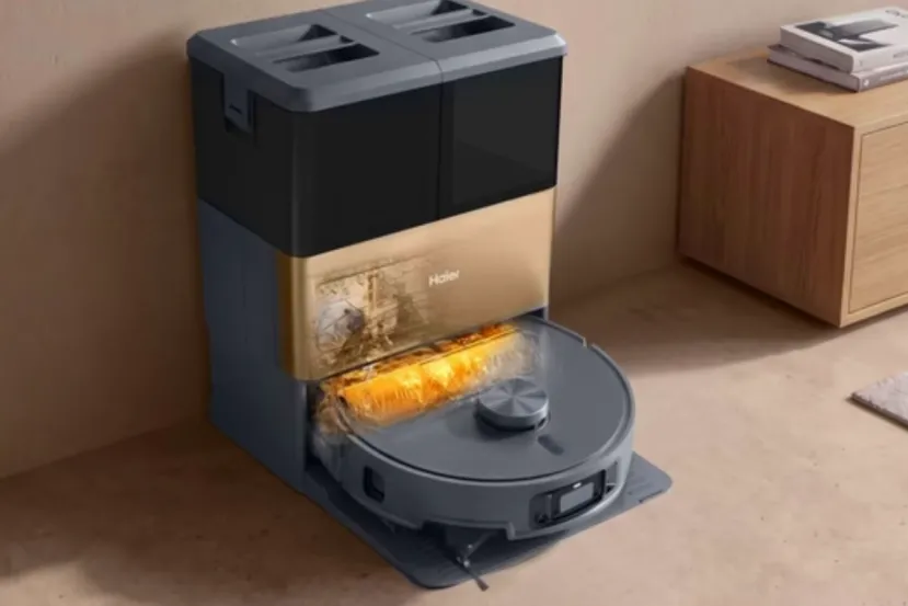 Haier lanza el robot aspirador I-Pro Clean R5 con mopa de rodillo, 22.000 Pa y base de lavado con agua a 75 °C