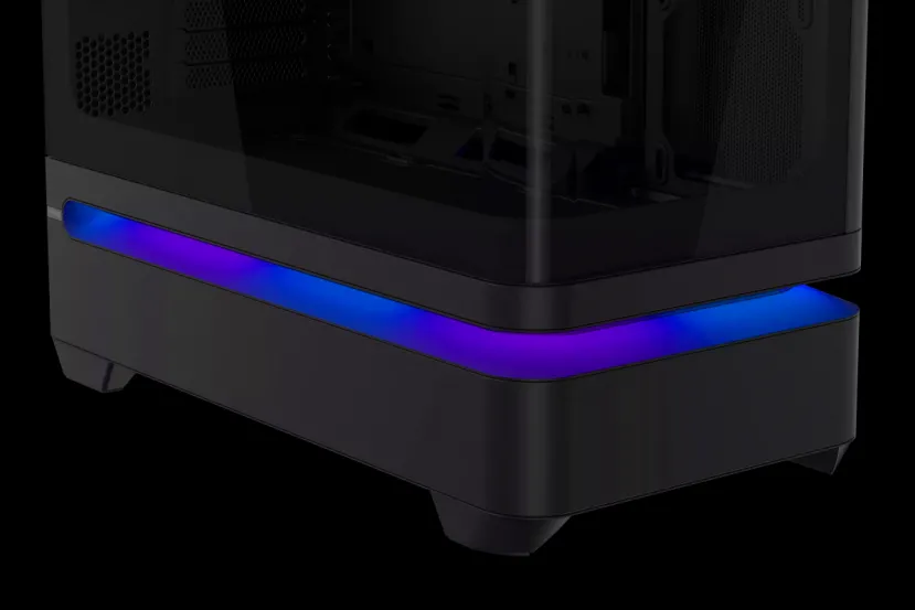 La caja ASUS Prime AP304 llega con cristal panorámico curvado y ranura de ventilación de 3 lados por 164,90 euros