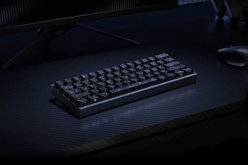 Keychron lanza el Carbon 60 HE 8K, un teclado del 60 % con carcasa y teclas de fibra de carbono