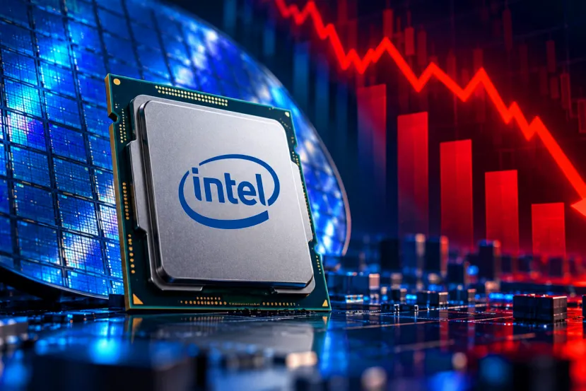 Intel llega a caer cerca de un 30 % tras decepcionar con sus previsiones para el cierre de 2026