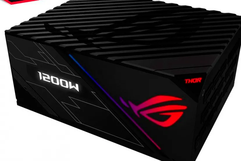 Las fuentes de alimentación ASUS ROG Thor llegan a España con hasta 1200W de potencia